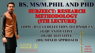 Data Collection Techniques in Research bs ms mphil phd researchmethodology research [upl. by Einalem]