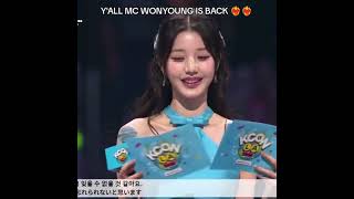 Wonyoung’s English is very addictive🧚🏻 wonyoung kcon2023 [upl. by Publus]