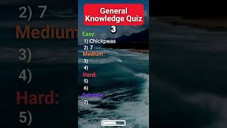 General Knowledge Quiz 39 [upl. by Hniv]