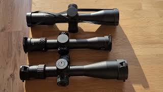 Compact Scopes  Air Rifles  Optisan CP3 vs Hawke Airmax vs MTC Copperhead [upl. by Nolat]