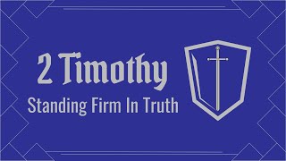 Valley Christian Church  November 3 2024 quotThe Book of 2 Timothy Keep and Defend the Faithquot [upl. by Snowber]