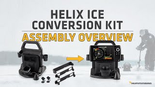 HELIX ICE Conversion Kit  Shuttle Assembly Overview  Humminbird [upl. by Hamehseer367]