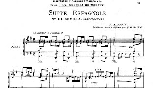 Sevilla Suite española III  Albéniz [upl. by Allisan]