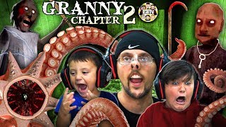 GRANDPA HOUSE GRANNY Chapter Two Sewer Creature FGTEEV INTENSE Gameplay [upl. by Ahsaekal763]