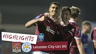 HIGHLIGHTS Northampton Town 3 Leicester City under 21s 0 [upl. by Procora900]