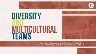 Diversity and Multicultural Teams [upl. by Aurelius]