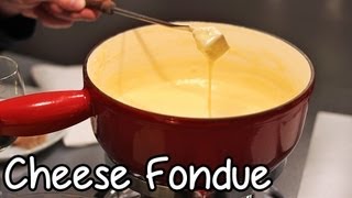 CHEESE FONDUE Authentic Family Recipe How Swiss People Make it [upl. by Ynhoj]