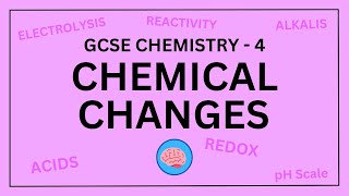 AQA GCSE Chemistry in 10 Minutes  Topic 4  Chemical Changes [upl. by Aenotna]