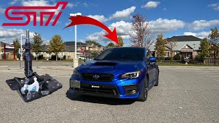 INSTALLING THE STI SHORT THROW SHIFTER IN MY 2021 SUBARU WRX [upl. by Sllew519]