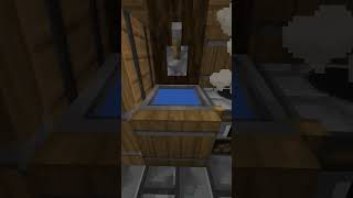 Simple Minecraft Kitchen Build Design shorts [upl. by Atteynek]