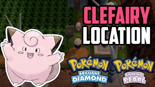 How to Catch Clefairy  Pokémon Brilliant Diamond amp Shining Pearl [upl. by Yojenitsirk]