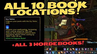 How to Get Icy Veins Rune for Mage  World of Warcraft Classic Season of Discovery  Phase 1 Books [upl. by Hiltan]