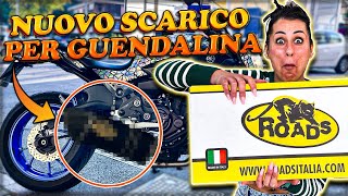 NUOVO SCARICO ROADSITALIA MT07  Sound PAUROSO 🚀 🏍️ [upl. by Cohbert708]