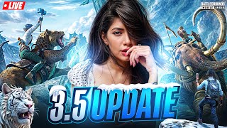 BGMI NEW UPDATE 35 IS HERE  bgmi shortfeed shorts pubgmobile shortslivestreaming bgmilive [upl. by Candida360]