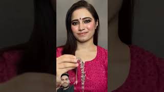 Hairstyle using necklace subscribe jewellery [upl. by Sidman]