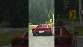 RARE FERRARI TESTAROSSA SPOTTED ON THE AUTOBAHN ferrari testarossa ferrariclub youtubeshorts [upl. by Otis]