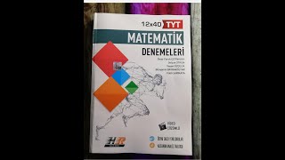 Hız ve Renk yayınları tyt matematik 3deneme çözümleri ilk 20 soru [upl. by Mientao]