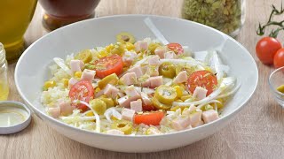 4 RECETAS DE ENSALADAS FÁCILES Y RÁPIDAS [upl. by Aisatnaf]