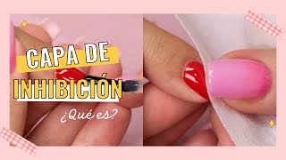 Qué es la CAPA de INHIBICION de OXIGENO en los geles de uñas [upl. by Nelaf441]