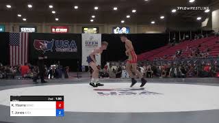 62 Kg Semis  Kalob Ybarra Bear Cave Wrestling Club Vs Trevor Jones Apex Wrestling Academy C5b4 [upl. by Meurer286]