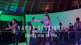 Evanescence BRING ME TO LIFE  Live stage cover by Antidote band  YannaSessions FT Jayheartmusic [upl. by Ynnelg]