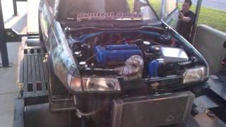 Mos Pulsar GTI R Mazworx SR23VE T Dyno [upl. by Festatus]