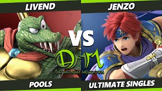 DAT MM 333  Livend King K Rool ZSS Vs Jenzo Roy Ice Climbers Smash Ultimate  SSBU [upl. by Mad946]