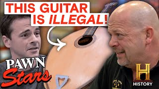 Pawn Stars 7 Rare and Valuable Guitars [upl. by Obau]