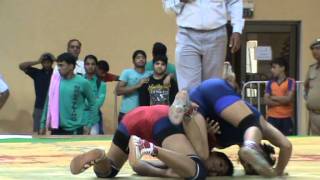 Indian mat wrestling  good fighting of girls [upl. by Ran206]