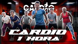 CARDIO QUEMA 1000 Calorías 🔥con este QUEMAGRASA para Bajar de Peso  1 Hora [upl. by Martijn830]