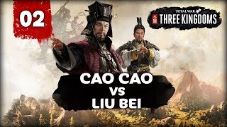 BROTHERS IN ARMS Total War Three Kingdoms  Cao Cao vs Liu Bei  Multiplayer Campaign 2 [upl. by Norine214]