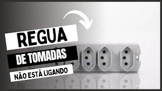 RÉGUA de tomadas NÃO está funcionando Aprenda a RESOLVER [upl. by Gerick]