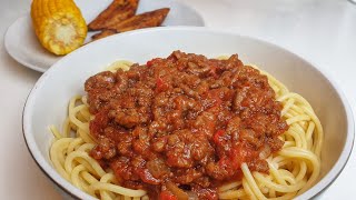 Tasty Spaghetti Bolognese Recipe [upl. by Assened]