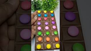 Dairy milk silk family pack with rainbow 🌈🌈 gems chocolate youtubeshorts viralvideo shortvideo [upl. by Netsyrk]