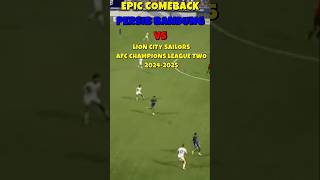 EPIC COME BACKPERSIB BANDUNGshortvideo football sepakbola [upl. by Cornia]