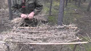 Bushcraft Grass Mats [upl. by Aniar]