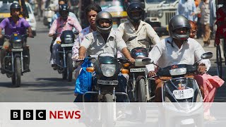 Will CNG motorbikes help Indias air quality  BBC News [upl. by Sharline]