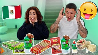 WE TRIED MEXICAN CANDY FOR THE FIRST TIME [upl. by Zackariah]