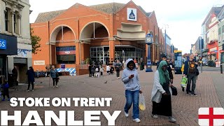 Walk in HANLEY Stoke On TRENT  Town Centre [upl. by Edelson947]