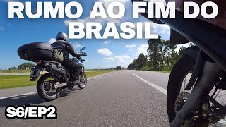 RUMO AO FIM DO BRASIL  VIAGEM DE MOTO para o URUGUAI  TUBARÃO AO CHUÍ  S6EP2 [upl. by Akered705]