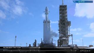 Falcon Heavy Test Flight [upl. by Latsyrc]