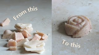 How to Recycle Leftover Soap Pieces  Make Soap from Old Soap Scraps  Bottega Zero Waste [upl. by Aney]