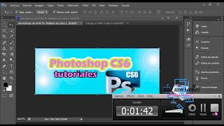 EDICION DE TEXTO PHOTOSHOP CS6  PARA PRINCIPIANTES [upl. by Deyes]