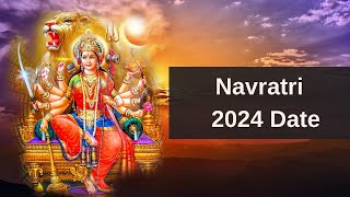 Navratri 2024 Date  When is Navratri 2024 Date  Happy Navaratri 2024 Wishes Navratri 2024 October [upl. by Lisabeth]