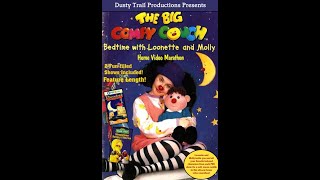 The Big Comfy Couch Bedtime with Loonette and Molly Home Video Marathon 2024 DVD Menu [upl. by Vins]