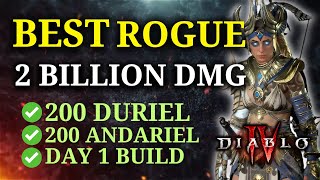 2 Billion Dmg on Day 1 Best DPS Rogue Build Season 4 [upl. by Mcmurry]