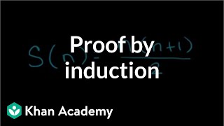 Proof by induction  Sequences series and induction  Precalculus  Khan Academy [upl. by Primavera669]