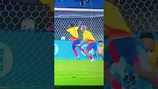 GOLAZO de JUANFER QUINTERO colombia vs uruguay futbol gol golcaracol fifa juanferquintero [upl. by Hsaniva]