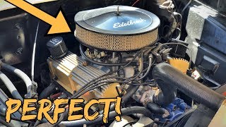 Edelbrock RPM Upgrade Install For My F100 [upl. by Ahsieken213]