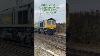 66594 service from Whatley Quarry F Liner HH to Allington Hanson Agg [upl. by Idid33]